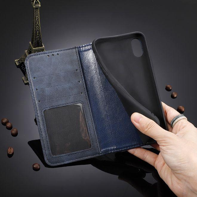 Produktbild MU Classic Retro Leder Bookcover Series (Alcatel 1S (2020), Alcatel 3X (2020))