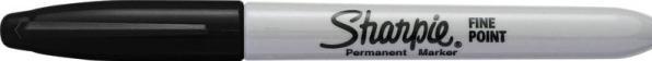 Produktbild Sharpie Rundspitze fein (Schwarz, 0.90 mm, 12 x)