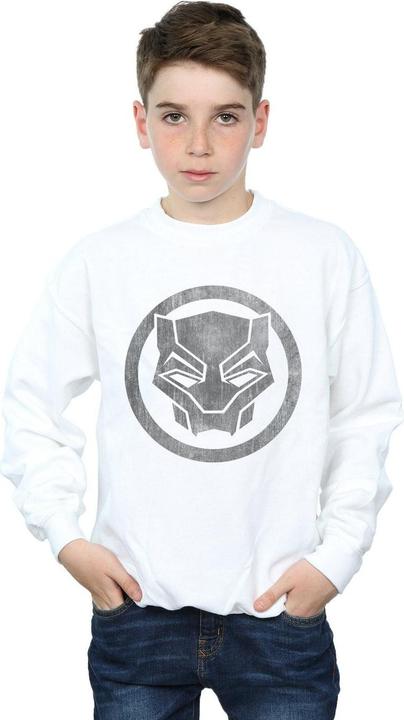 Image du produit - Sweat BLACK PANTHER DISTRESSED ICON - Garçon (116)