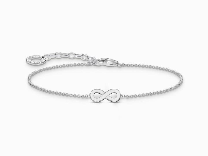 Produktbild Thomas Sabo Armband mit Infinity-Anhänger Silber (19 cm, 925er Silber)