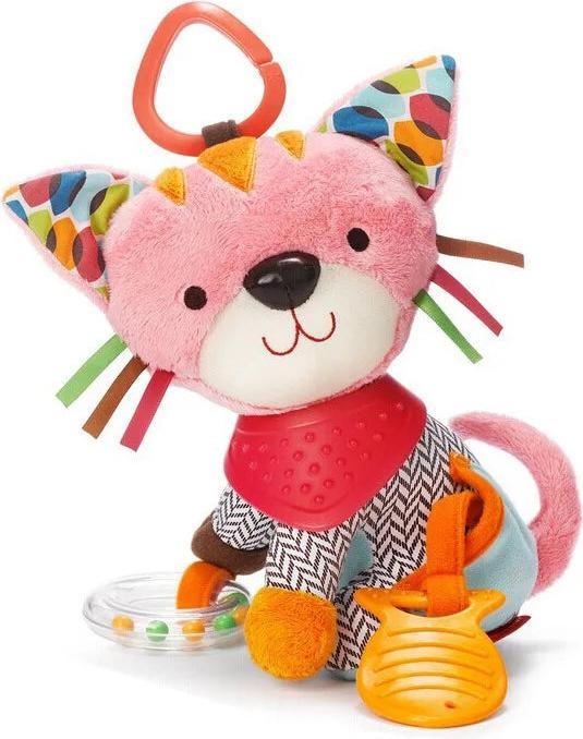 Immagine prodotto Activity Board Peluche per neonati con sonaglio, carrozzina con animali appesi, letto mobile per bambini