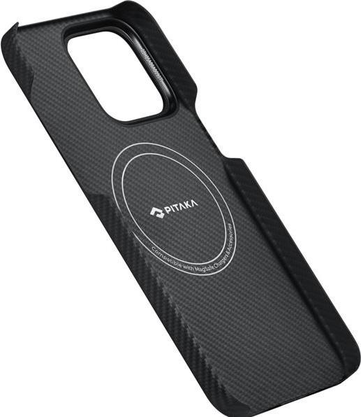 Produktbild Pitaka MagEZ Case 4 600D for iPhone 15 Pro Black/Grey Twill (Apple iPhone 15 Pro)