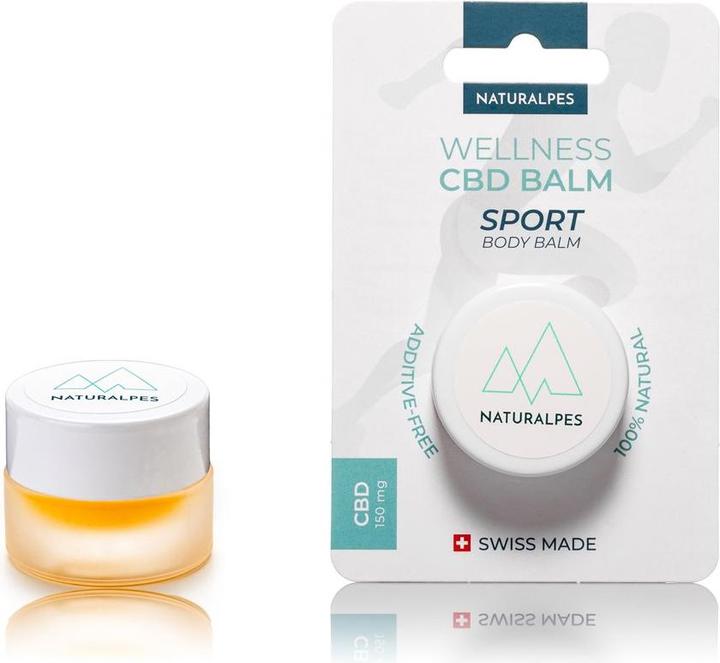Actual product image Naturalpes WELLNESS CBD Balm Bals (Body milk, 5 ml)