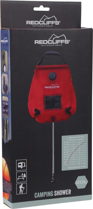 Actual product image Redcliffs Camping shower with sprayer - 20 litres