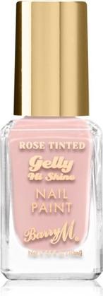 Actual product image Barry M Rose Tinted Gelly Hi Shine (Nail Paint) 10 ml - Shade: Eden Rose (L) (Eden Rose (L))