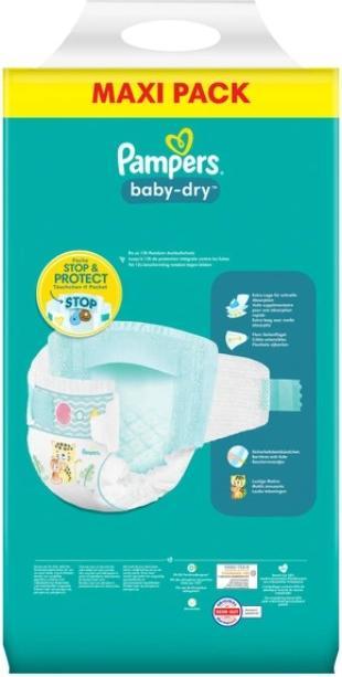 Actual product image Pampers Baby-Dry (Size 3, Half month box, 124 Piece)
