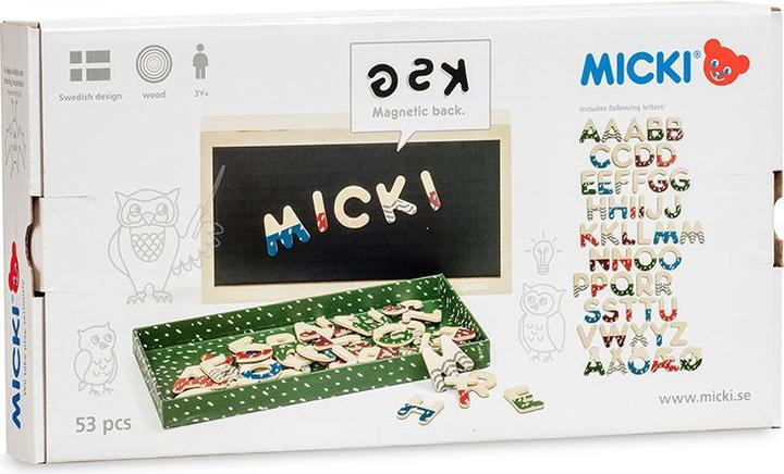 Image du produit Micki Lettres magnétiques 53 pcs. (53 x)