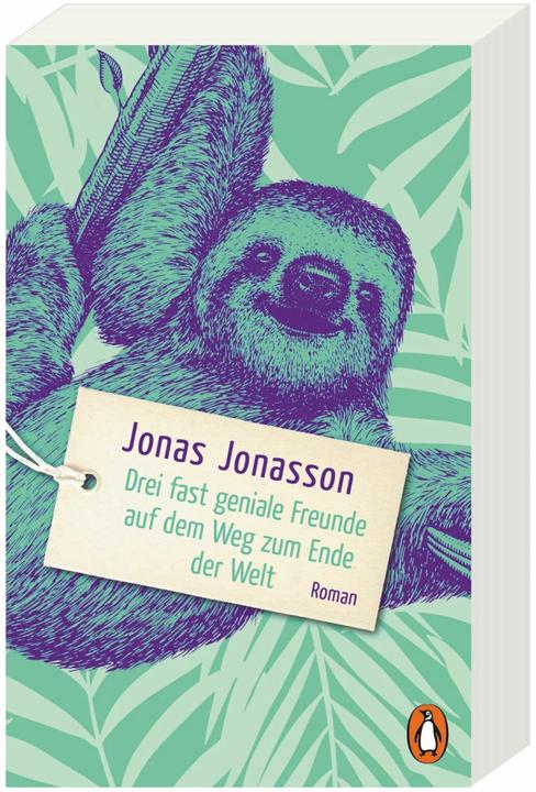 Actual product image Drei fast geniale Freunde auf dem Weg zum Ende der Welt (German, Jonas Jonasson, 2024)