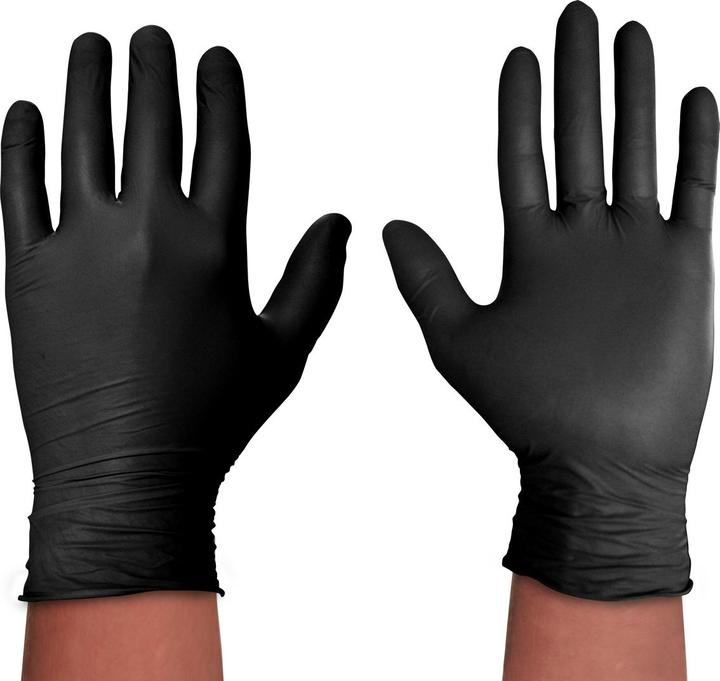Immagine prodotto Spontex Guanti monouso Extra Black 100 in vinile taglia L