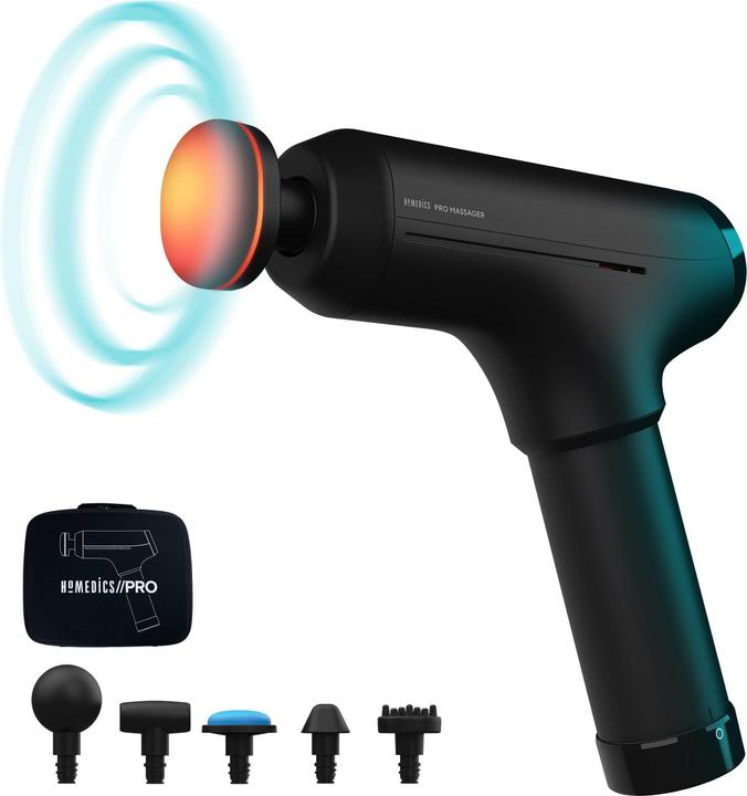 Actual product image Homedics Pro Physio Massage Gun with Heat