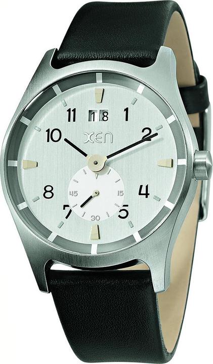 Actual product image Xen Mens Watch black/silver XQ0212 (Analogue wristwatch, 40 mm)