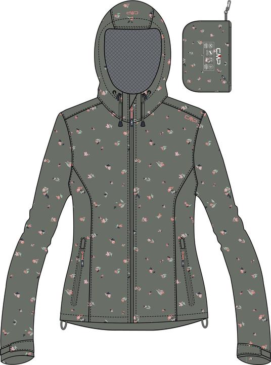 Actual product image CMP Campagnolo Hoodie (40, M)