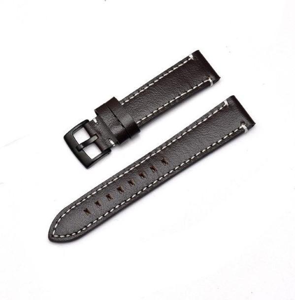 Immagine prodotto MU Classic Cinturino di ricambio in vera pelle della serie AH (20 mm, Vera pelle)
