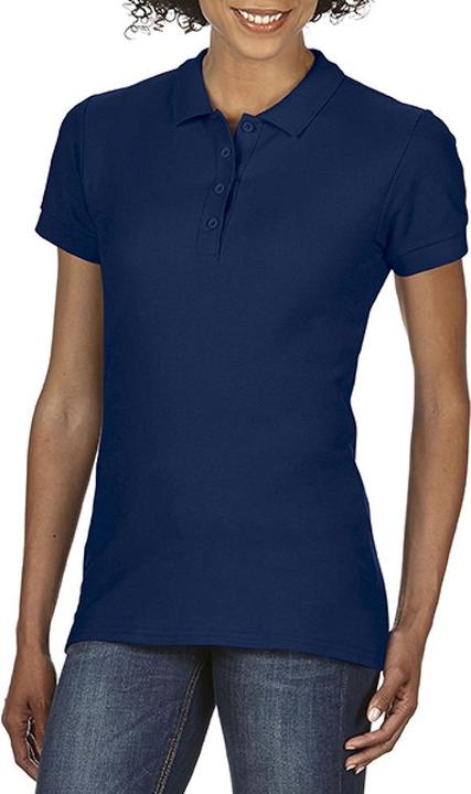 Actual product image Gildan Softstyle Short Sleeve Double Pique Polo Shirt (S)