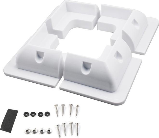 Image du produit Autarking Kit de profilés d'angle Solar Spoiler blanc (4 pièces) (Matériel de montage du système solaire)