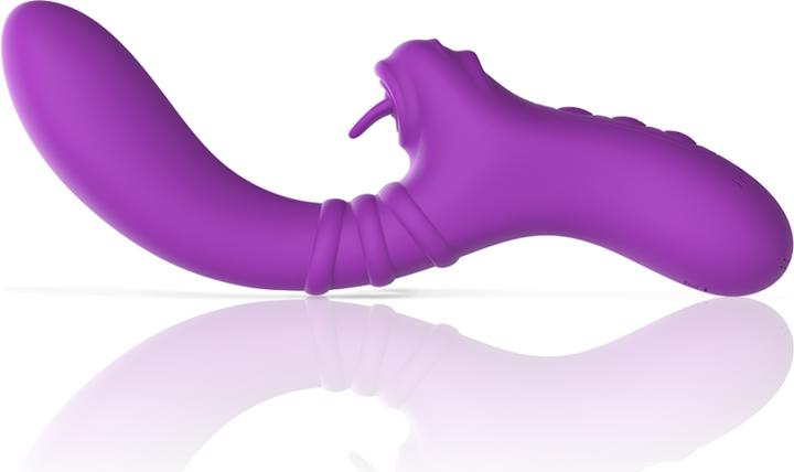 Immagine prodotto Intense Vibratore Harry Flessibile Con Lingua Viola