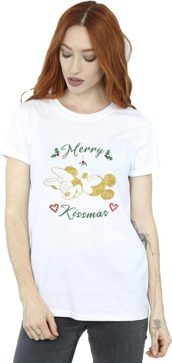 Disney Mickey Mouse Merry Kissmas TShirt (S)