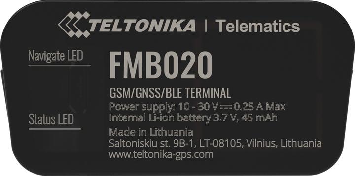 Actual product image Teltonika FMB020 GPS tracker Car Black