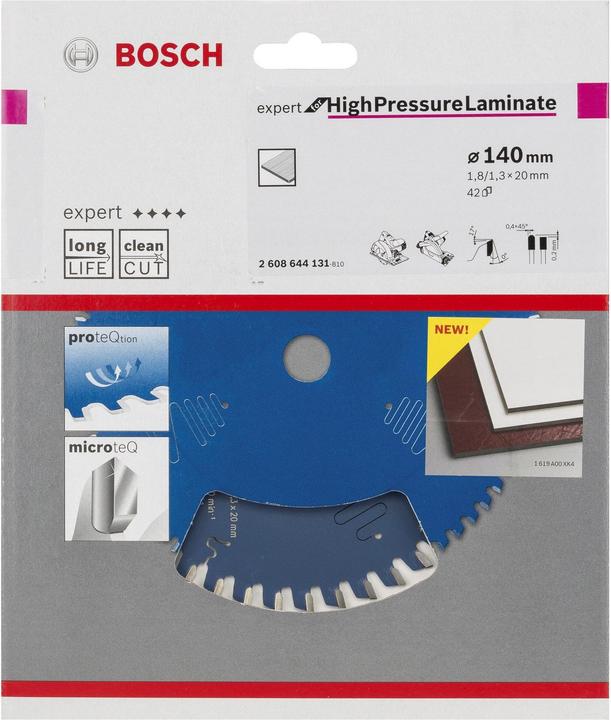 Produktbild Bosch Professional Zubehör Expert für Hochdrucklaminat