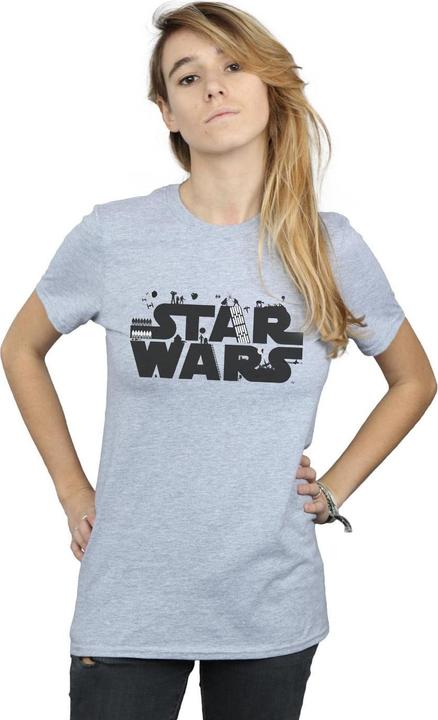 Produktbild Star Wars Minimalist Logo TShirt (M)