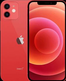 Image du produit Forza Refurbished iPhone 12 mini (64 Go, Red, 5.40", 12 Mpx, Double SIM, B / Très bon)