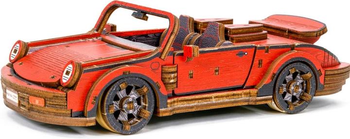 Actual product image WoodenCity Kit sports car painted