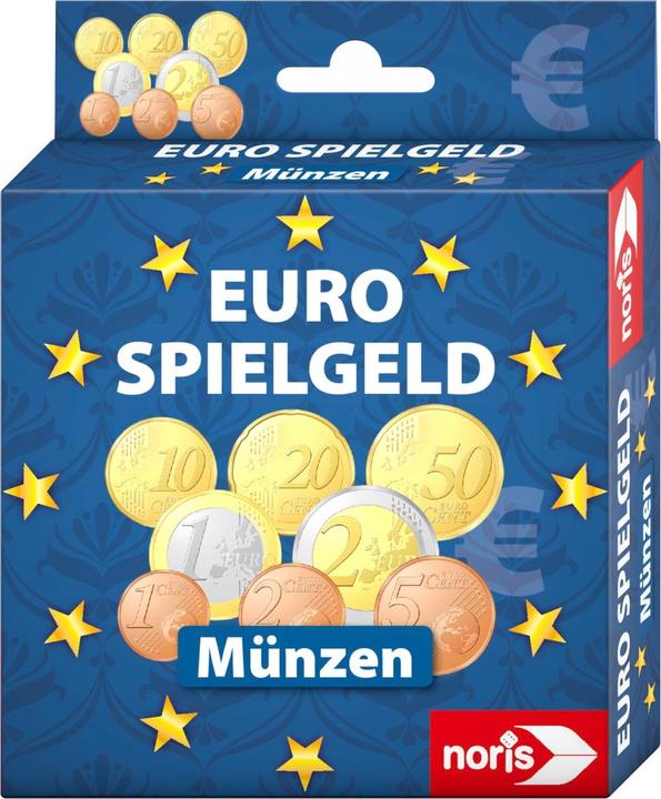 Actual product image Noris Euro play money coins