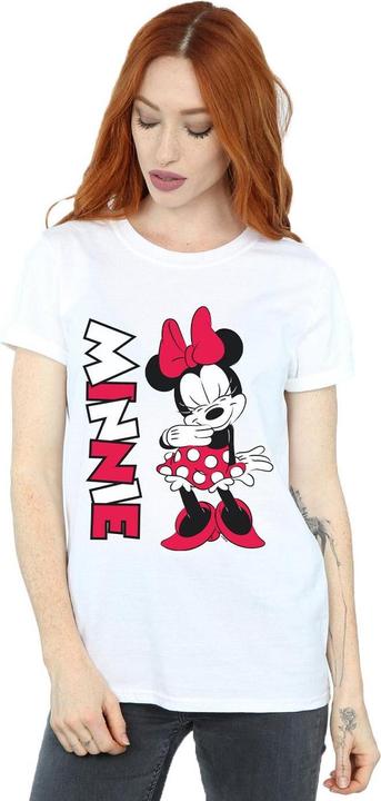 Immagine prodotto Disney Minnie Mouse Giggling Maglietta Ampia Donna (XXL)