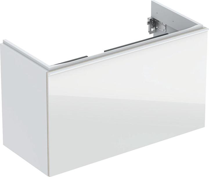 Image du produit Geberit Keramag / Armoire sous lavabo Acanto 89 cm blanc brillant sans lavabo 500616012 (89 x 41.5 x 53.5 cm)