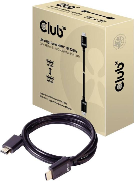 Productafbeelding Club 3D HDMI (Type A) - HDMI (Type A) (3 m, HDMI)