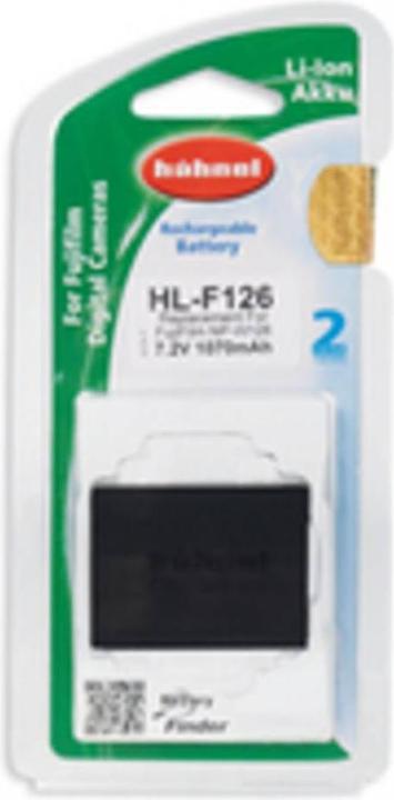 Image du produit Hähnel Batterie de rechange HL-F126, pour Fuji NP-W126 (Batterie)