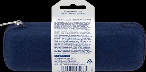 Image du produit dm Visiomax Étui NATURE avec fermeture éclair gris ou noir