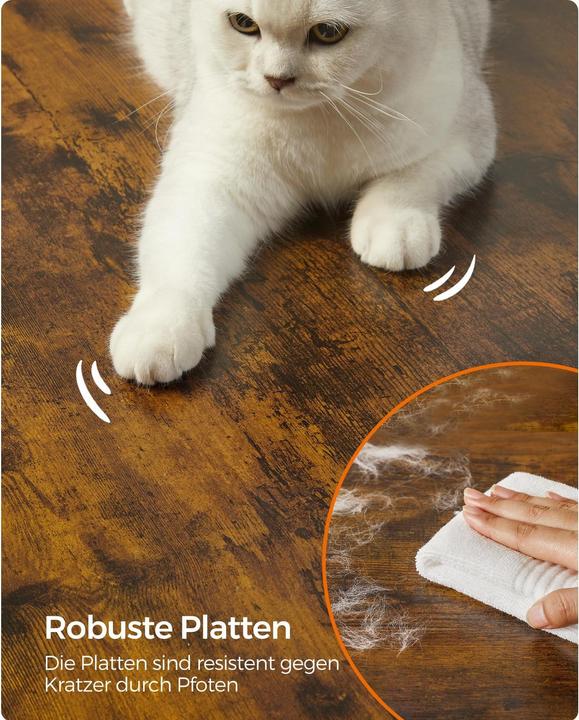 Produktbild Feandrea Sila (86 cm, Schwarz, Rustikales Braun)