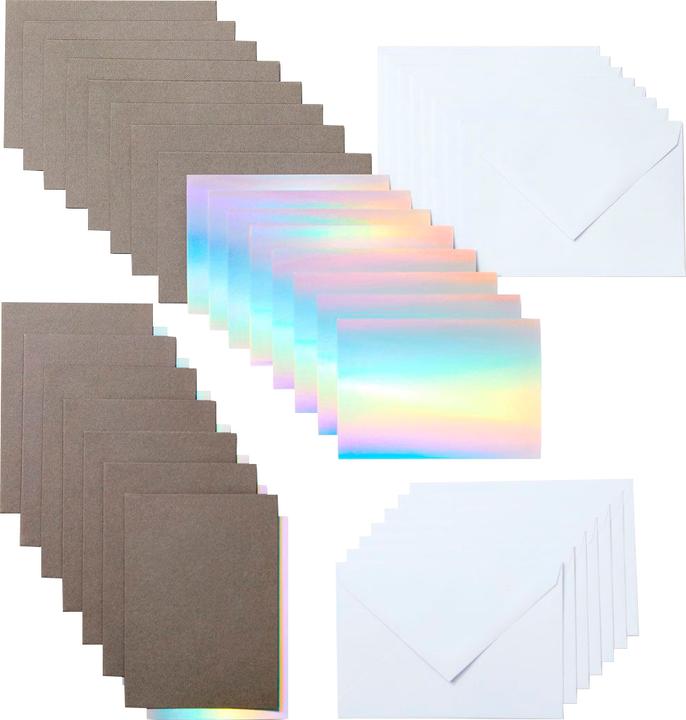 Actual product image Cricut Blank card Joy dark grey/light grey, 15 pieces (15 pcs.)