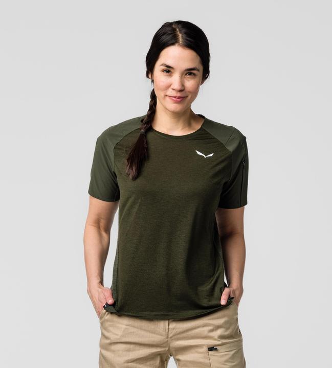 Actual product image Salewa Puez Merino Hybrid T-Shirt Women (36, 42)