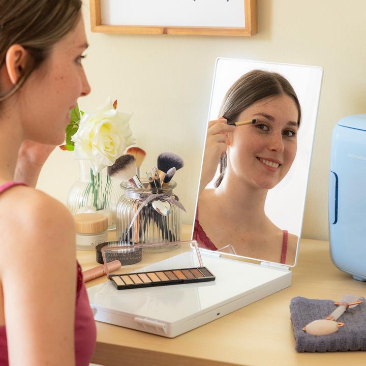 Image du produit InnovaGoods Miroir de salle de bain avec LED (32 x 6 x 24 cm)