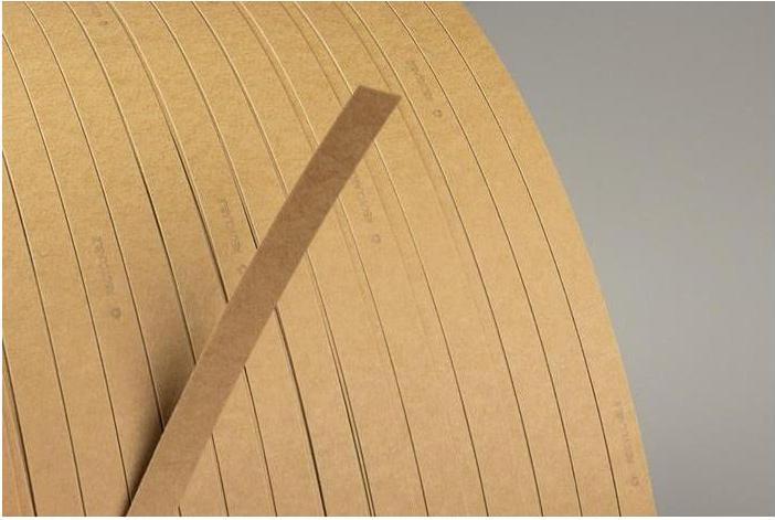 Actual product image Transpak Strapping tape width 12mm length 2000m thickness 0.6mm kraft paper (2 Piece)