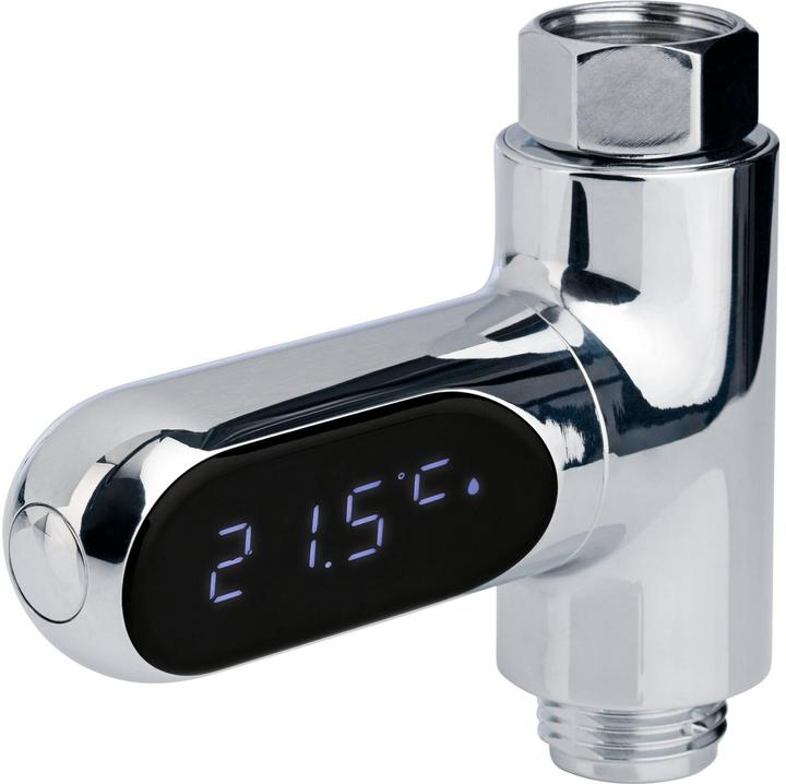 Produktbild Maxxmee Thermometer Wasserarmaturen LED Durchlaufthermometer, 5-85C