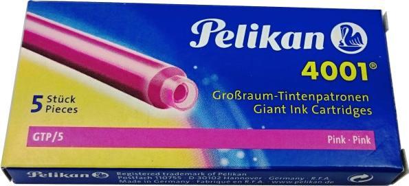 Image du produit Pelikan Cartouche de grande capacité 4001 GTP/5 (cartouches d'encre, Pink)