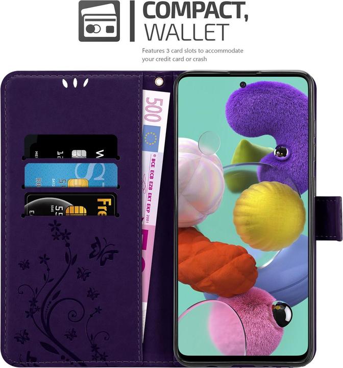 Immagine prodotto Cadorabo Copertina del libro di fiori (Samsung Galaxy A51 5G)