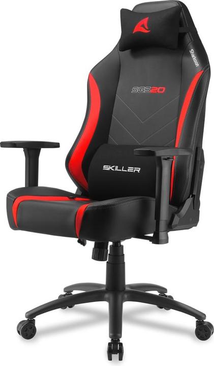 Immagine prodotto Sharkoon Sedia da gioco Skiller SGS20, / rosso PU