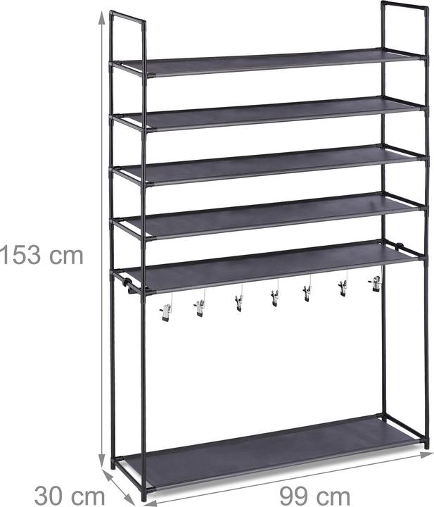 Actual product image Relaxdays Baylee (99 x 30 x 153 cm)