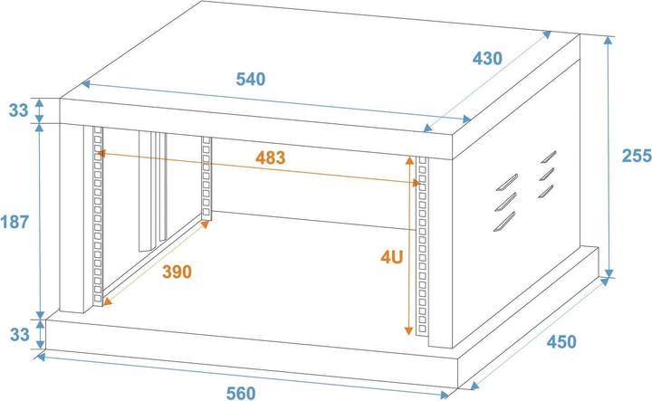 Produktbild Omnitronic Rack SR19 (19" Rack)