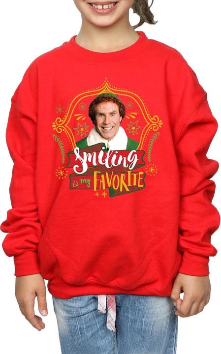 Produktbild Elf Buddy Smiling Sweatshirt Mädchen (152, 158)