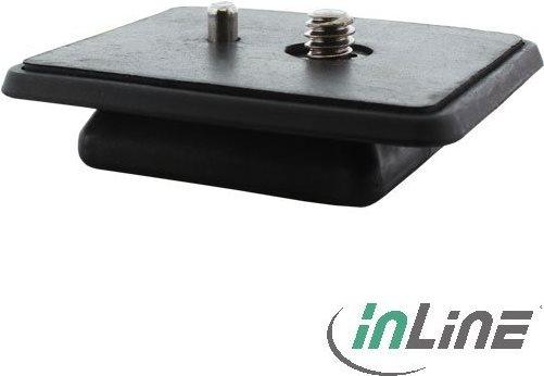 InLine ® Stativ-Zubehör, Kamera Schnellwechselplatte, rechteckige Form (Stativ Schnellwechselplatte)