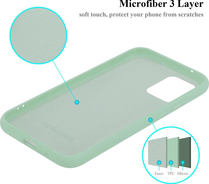 Immagine prodotto Cadorabo Copertura della cassa del silicone liquido TPU (Samsung Galaxy A91, Samsung Galaxy S10 Lite)