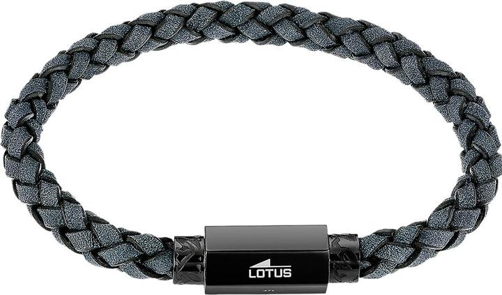Produktbild Lotus Armband (21.90 cm, Leder, Edelstahl)
