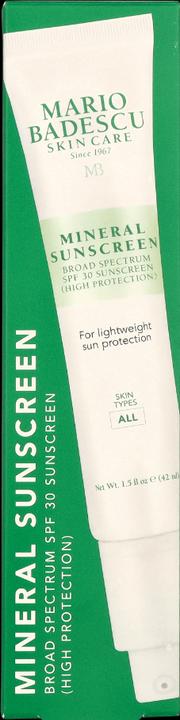 Image du produit Mario Badescu Protection solaire minérale SPF30 (Crème solaire, SPF 30, 42 ml)