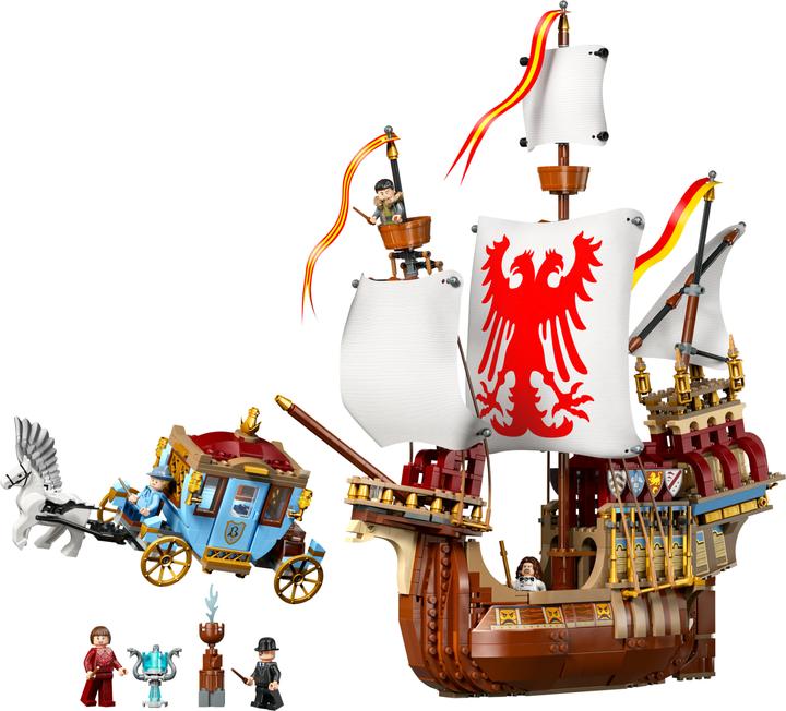 Actual product image LEGO Triwizard Tournament: The Arrival (76440, LEGO Harry Potter, LEGO Rare Sets)
