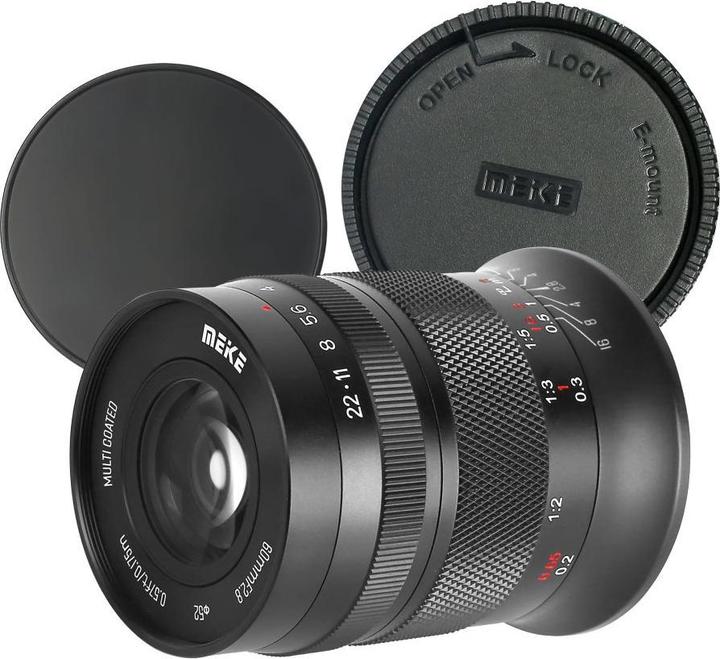 Immagine prodotto Meike MK 60 F2.8 Canon con attacco EF M (Canon EF-M)